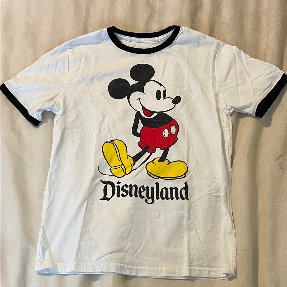 Disneyland Mickey Mouse Kids T-Shirt - White, Black, Red, Yellow